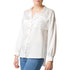 Camicia bianca da donna effetto seta Swish Jeans, Abbigliamento Donna, SKU c812500002, Immagine 0